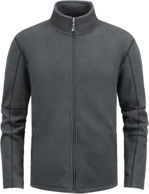 Mens Jackets Fashion Stylish Thin Sports Jacket Polar Fleece Jackets Fleece Lined Hooded Casual Coat Stand Collar Zip Coat