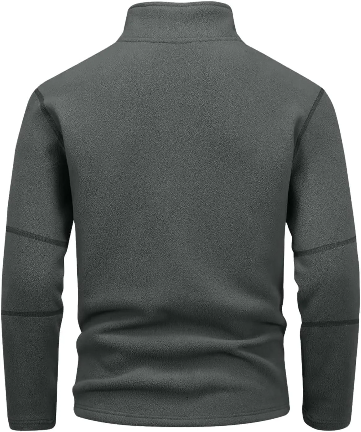Mens Jackets Fashion Stylish Thin Sports Jacket Polar Fleece Jackets Fleece Lined Hooded Casual Coat Stand Collar Zip Coat