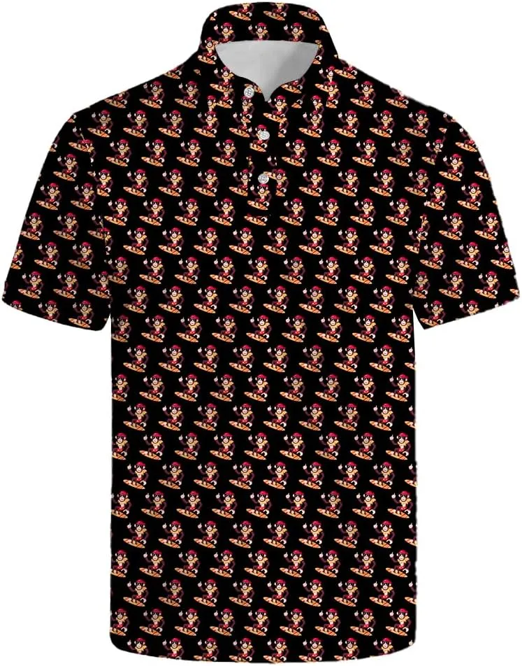 Men's Polo Shirts Short Sleeve Golf Polo Shirts Collared Tennis T-Shirt Golf Shirts for Men