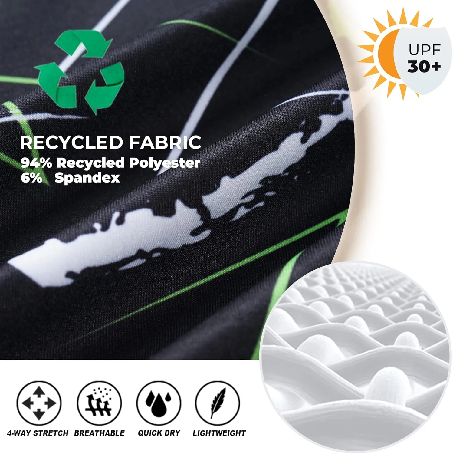 Men's Polo Shirts Short Sleeve - Golf Shirts for Men Recycled Polyester Dry Fit Performance Designed Collared Golf Polo