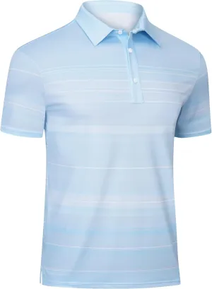 Men's Polo Shirts Short Sleeve - Golf Shirts for Men Recycled Polyester Dry Fit Performance Designed Collared Golf Polo