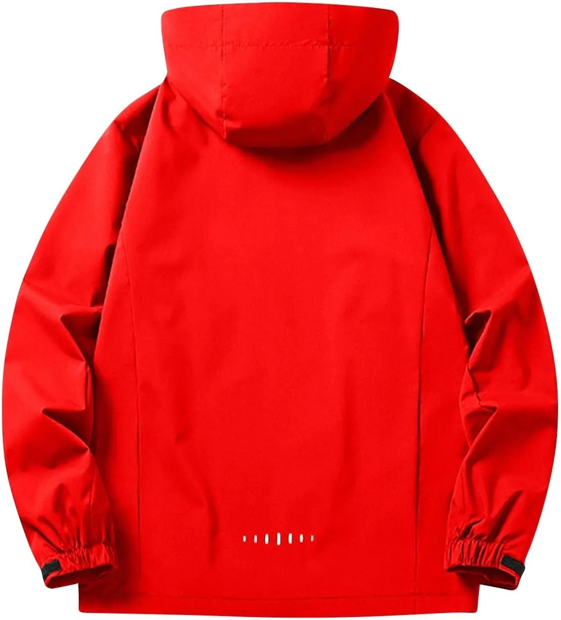 Mens Rain Jacket Lightweight Waterproof Rain Coat Poncho Sun Protective Outdoor Jacket with Hooded