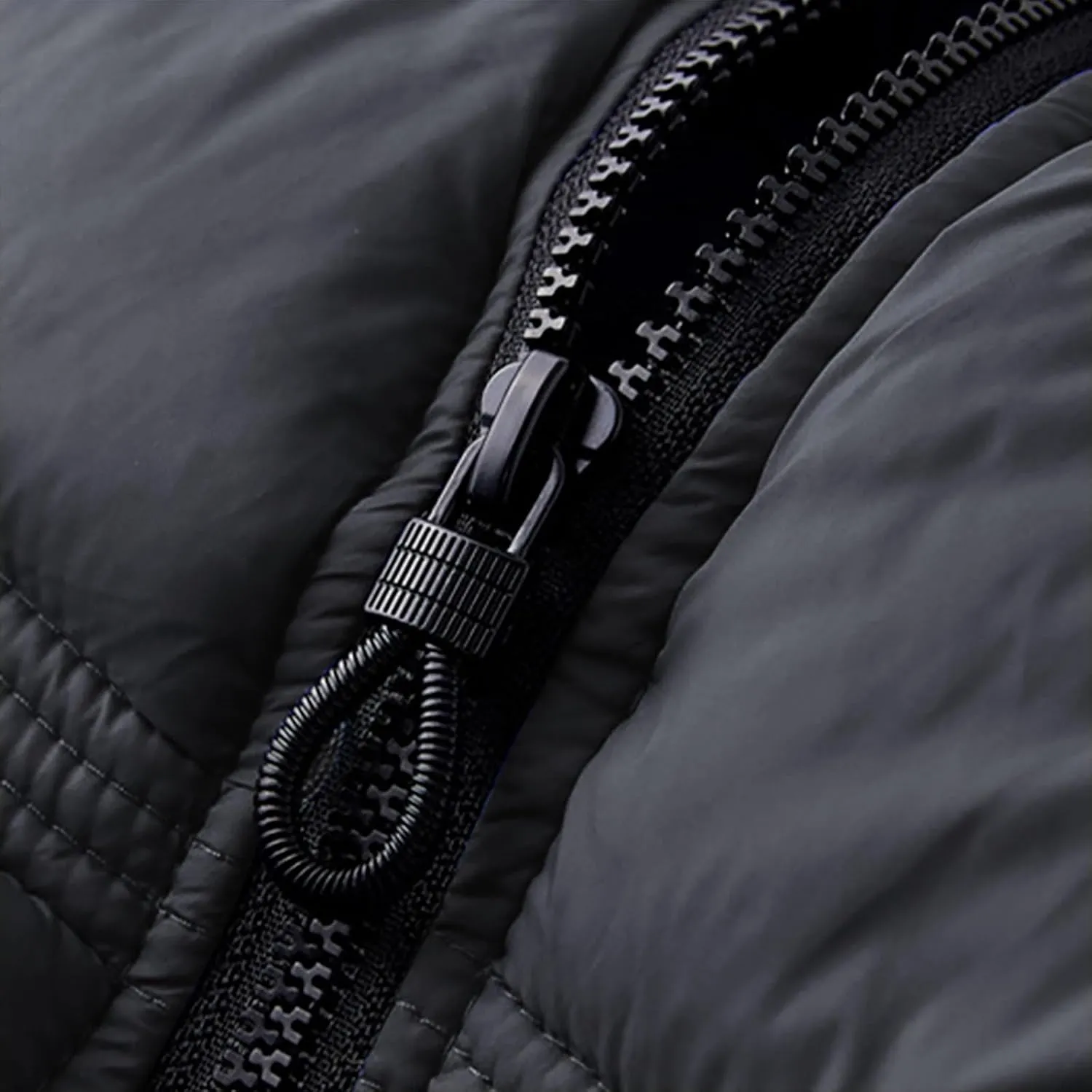 Men's Snow Waistcoat Fall Winter Warm Cotton Padded Sleeveless Jackets Plus Size Zipper Vest Coat Overcoat Outwear