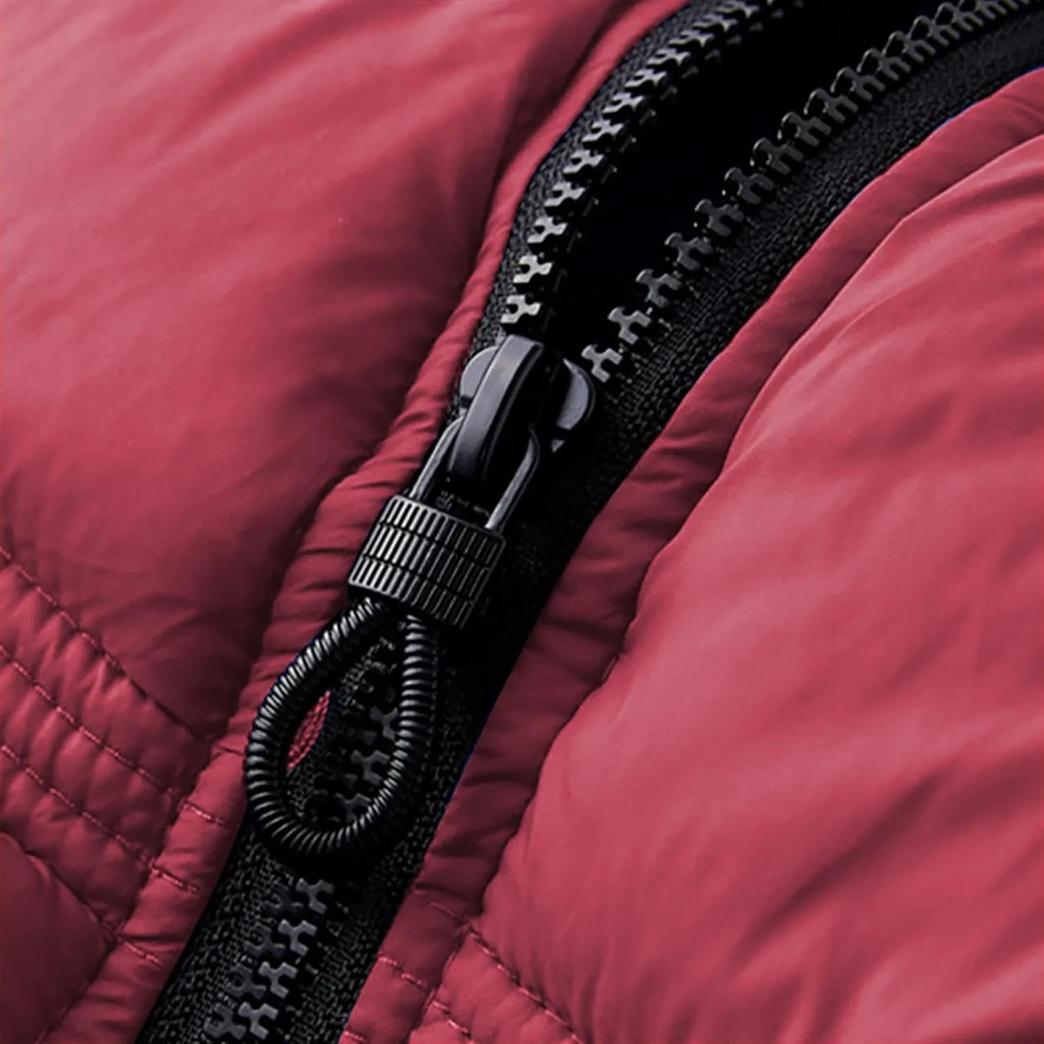 Men's Snow Waistcoat Fall Winter Warm Cotton Padded Sleeveless Jackets Plus Size Zipper Vest Coat Overcoat Outwear