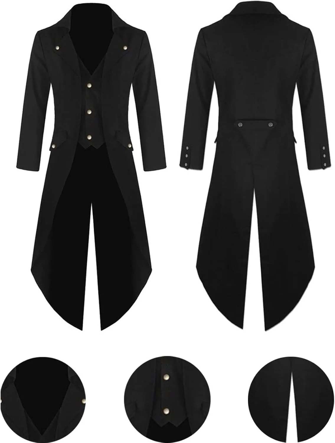 Mens Trench Coat Fall Winter Windbreaker Overcoat Praty Outwear Winter Pea Coat Business Overcoat Mens Long Trench