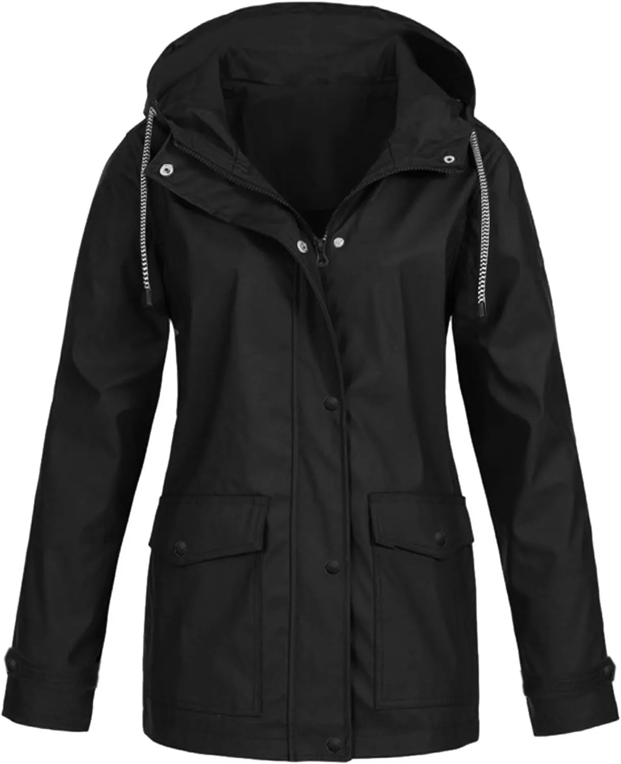 Mens Winter Coat Jacket Autumn&Winter Long Men's Solid Collar Sleeve Turn-down Top Men's Coats & Leather Trench Coat