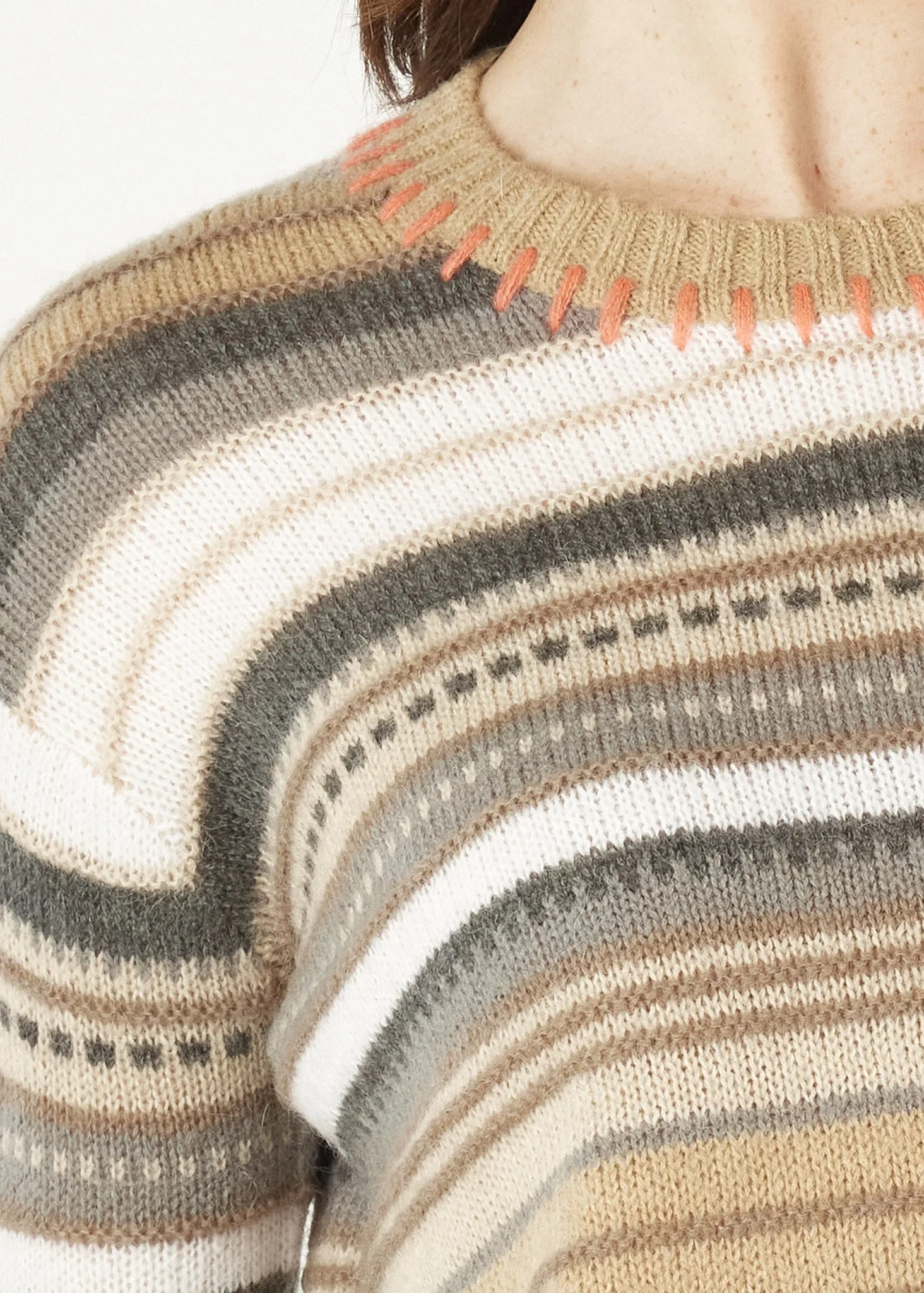 Mohair Stripe Jumper