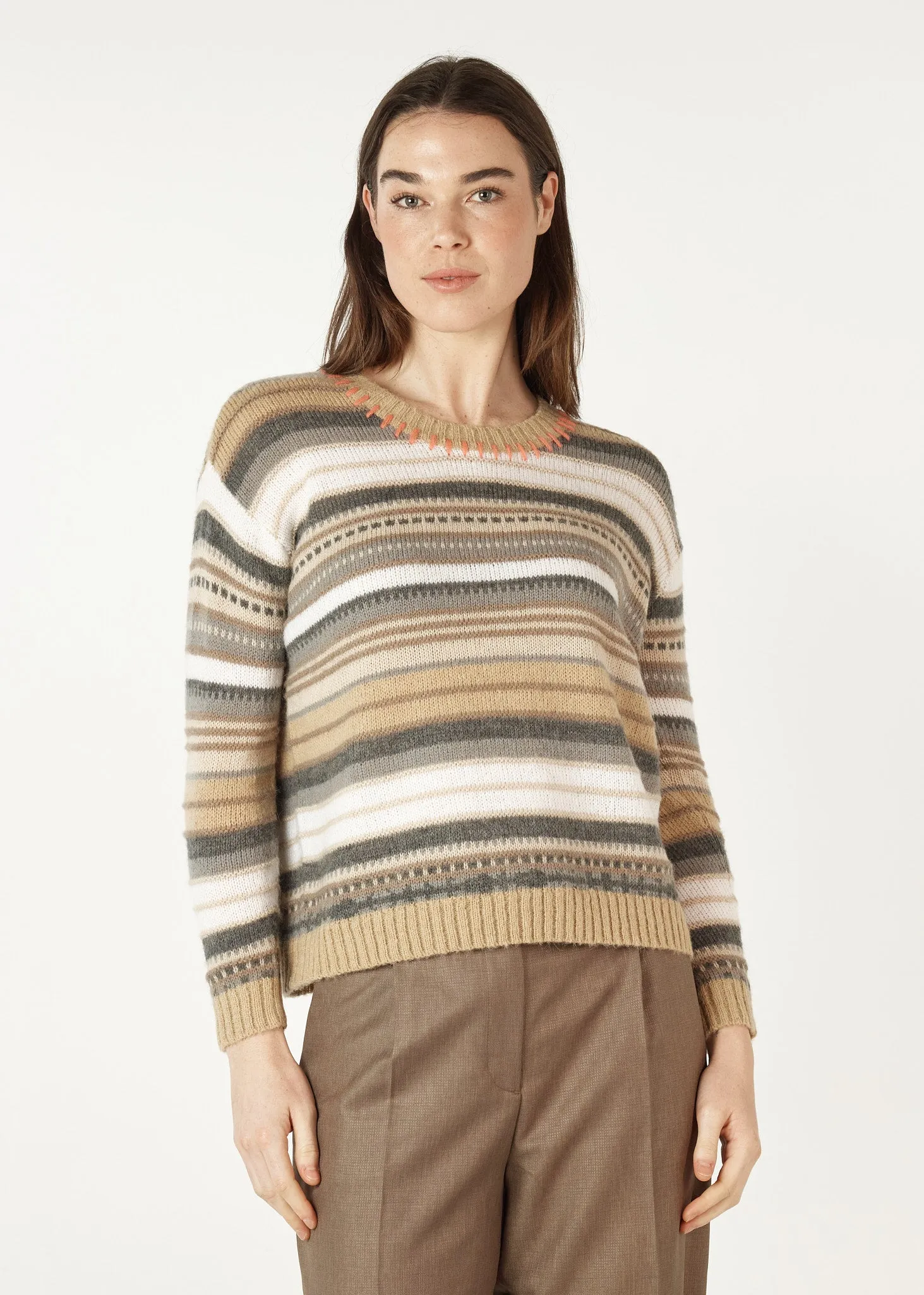 Mohair Stripe Jumper