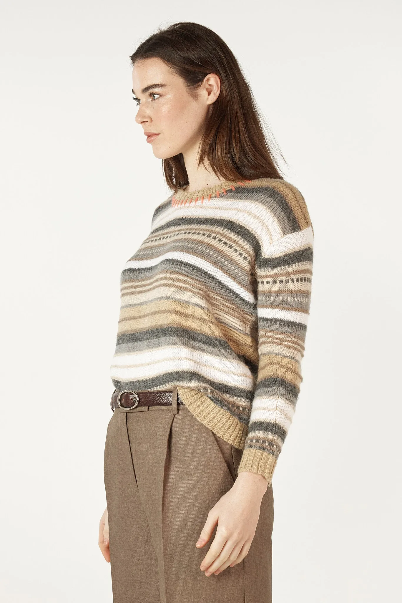 Mohair Stripe Jumper
