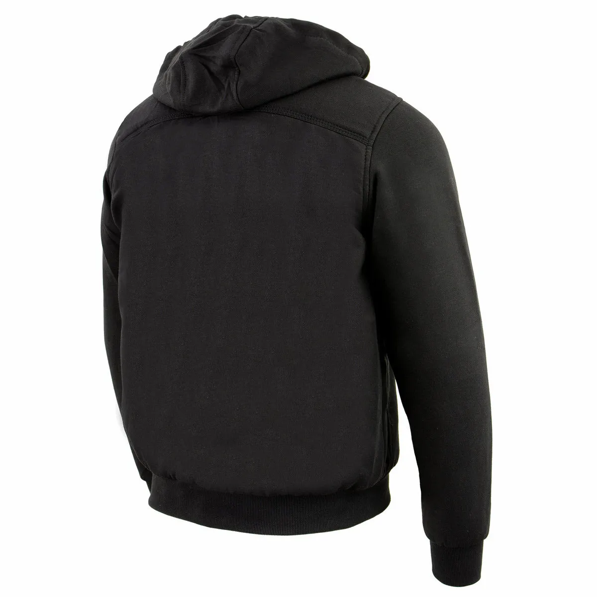Nexgen Heat MPM1713SET Men's Fiery Black Heated Sweatshirt Jacket