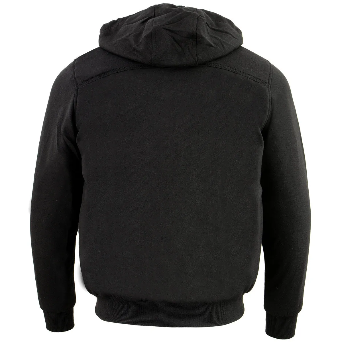 Nexgen Heat MPM1713SET Men's Fiery Black Heated Sweatshirt Jacket