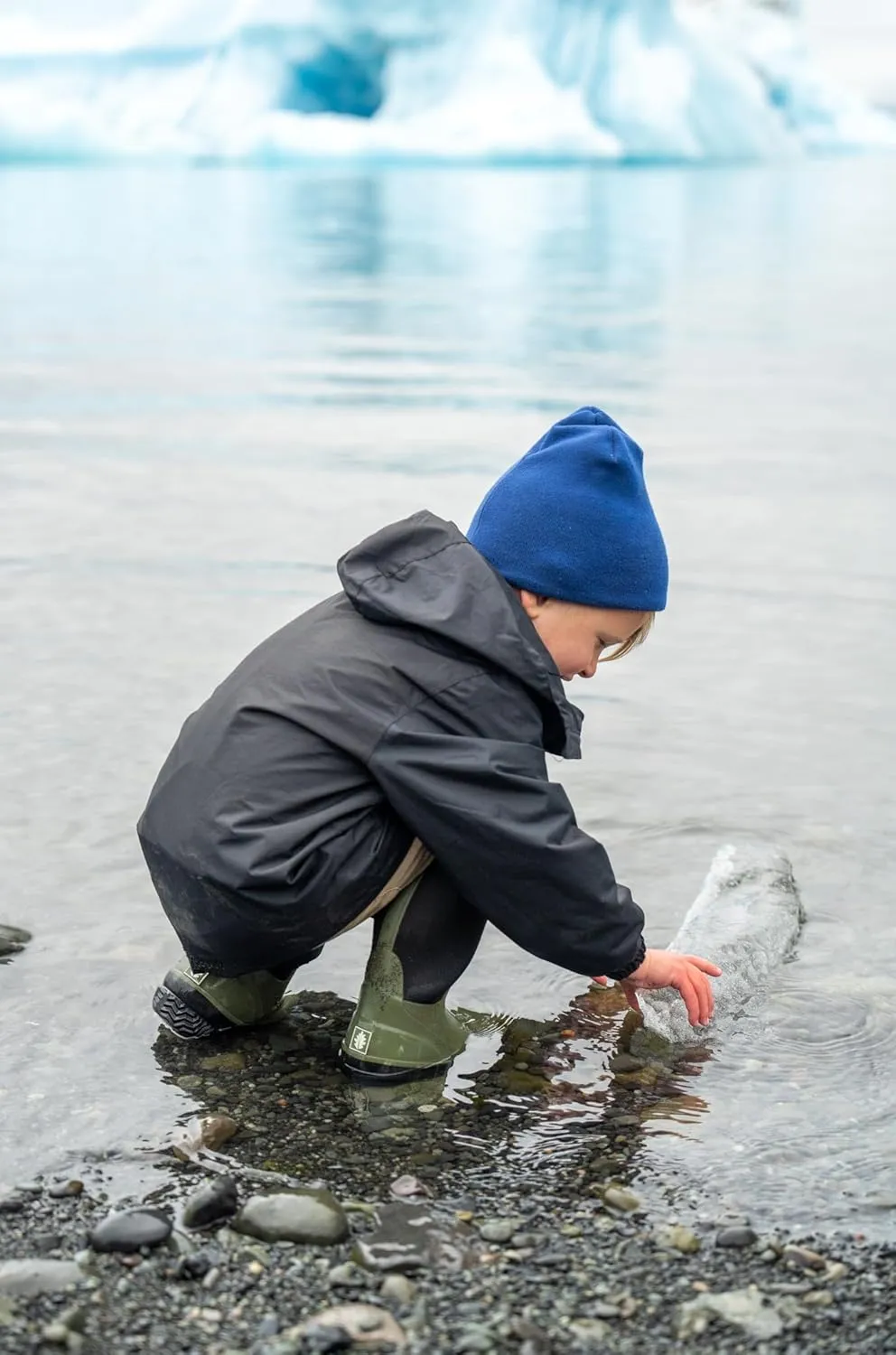 OAKI Rain Wind Shell Jacket for Kids/Toddlers, Waterproof, Breathable, Lightweight with Hood