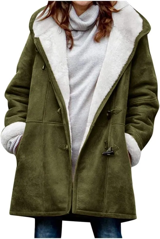 OIOLOYJM Black Trench Coat for Women 2023 Rain Jacket Winter Hooded Oversized Elegant Windbreaker Fall Long Coats for Women