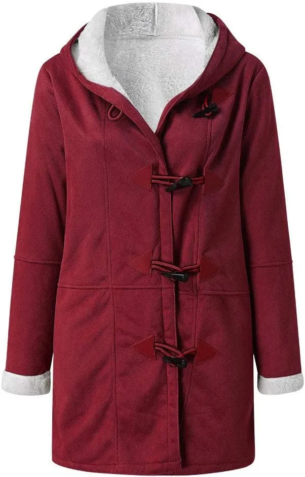 OIOLOYJM Black Trench Coat for Women 2023 Rain Jacket Winter Hooded Oversized Elegant Windbreaker Fall Long Coats for Women