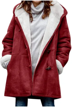OIOLOYJM Black Trench Coat for Women 2023 Rain Jacket Winter Hooded Oversized Elegant Windbreaker Fall Long Coats for Women