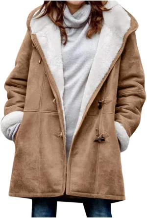 OIOLOYJM Black Trench Coat for Women 2023 Rain Jacket Winter Hooded Oversized Elegant Windbreaker Fall Long Coats for Women
