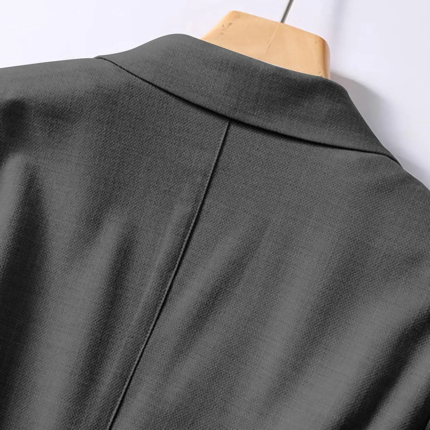 Oversized Blazers for Women Summer Lightweight Long Sleeve Lapel Button Open Front Jackets Business Casual Blazers