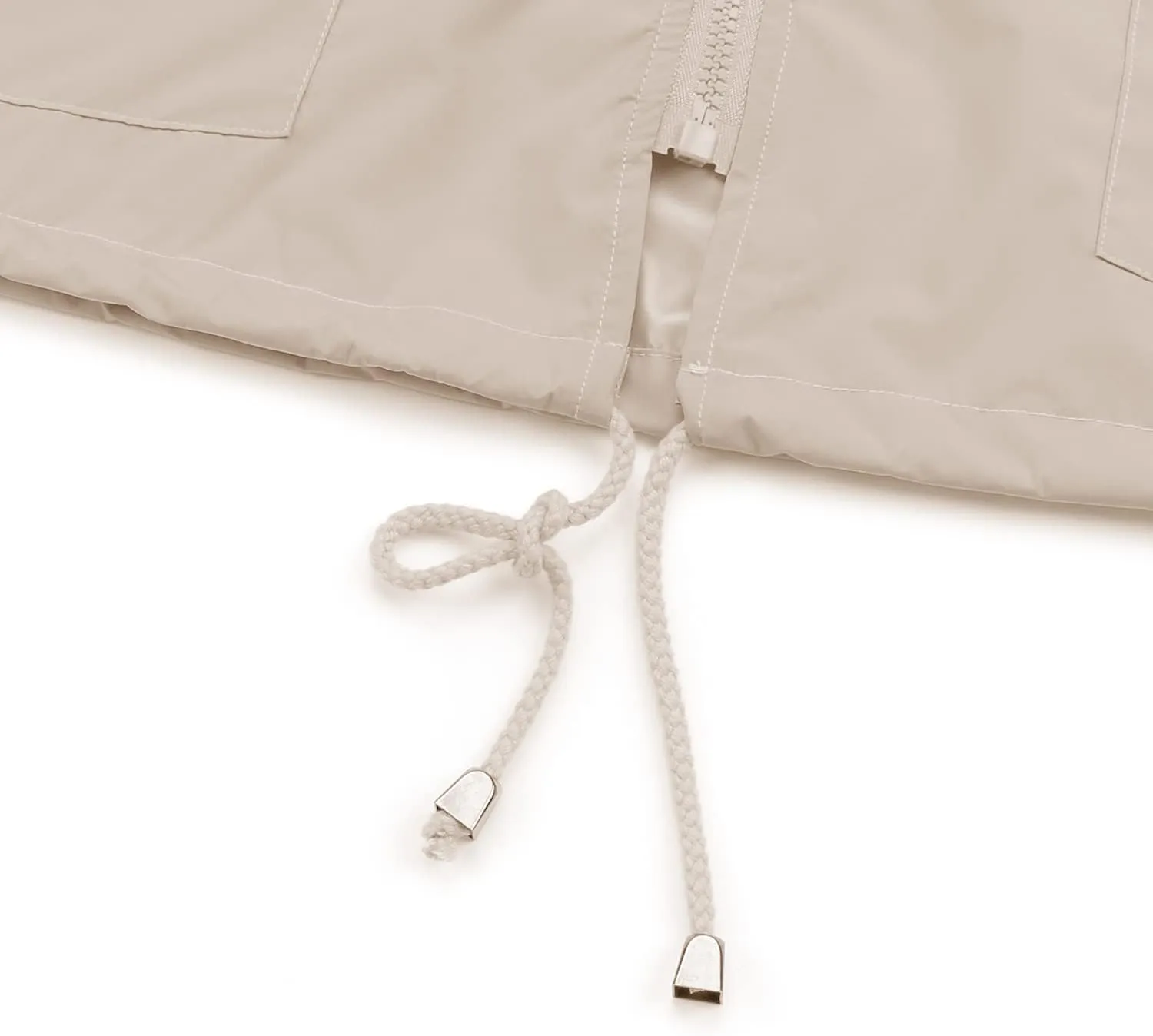 PESION Women's Waterproof Raincoat Lightweight Rain Jacket Hooded Windbreaker with Pocket for Outdoor