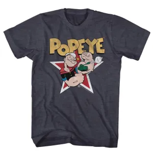 Popeye Popeyestar Men's T-Shirt