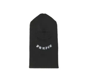 Purple Gothic Acrylic Balaclava - Black