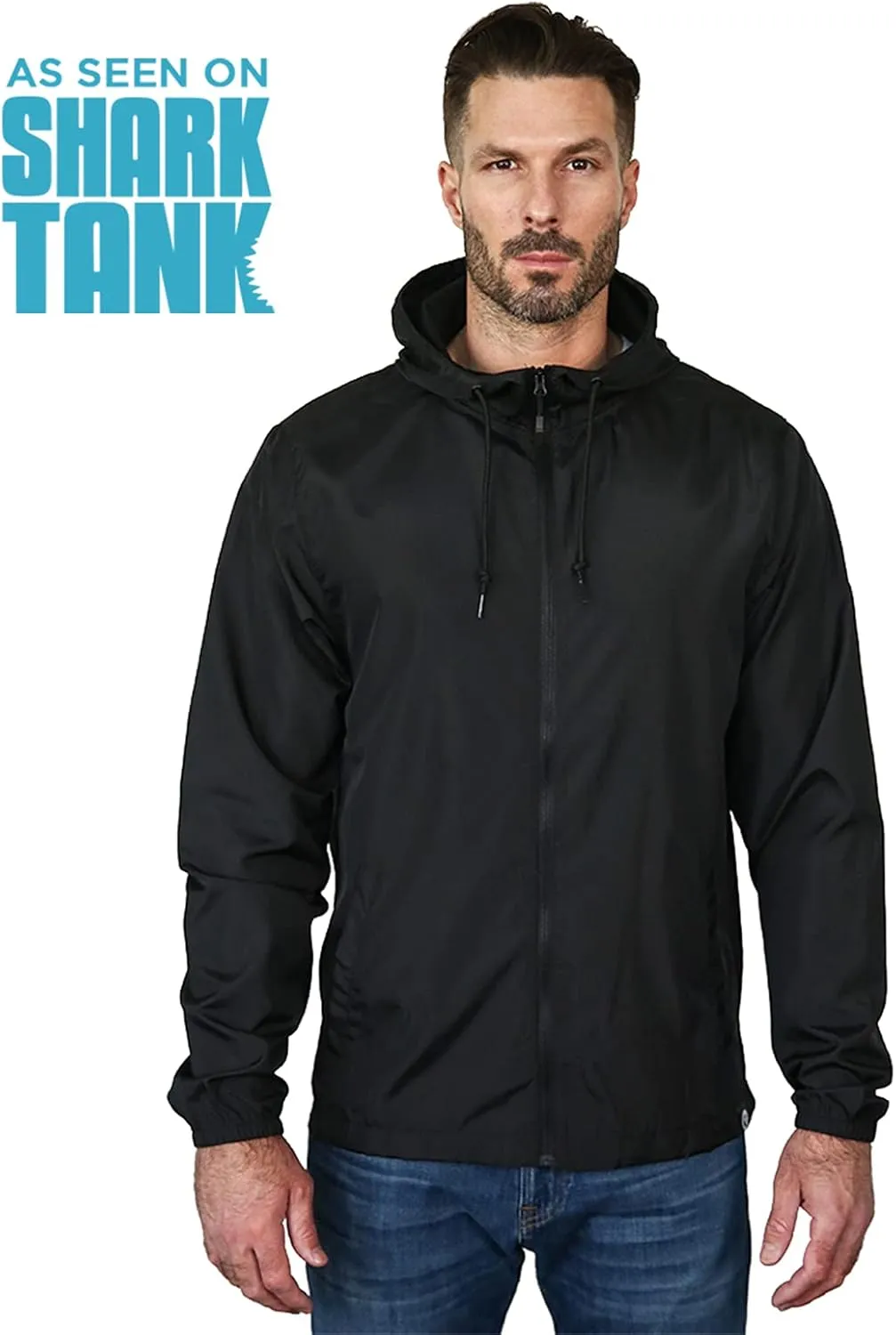 Quikflip 2-in-1 Reversible Backpack Jacket (As Seen on Shark Tank) Unisex Dryflip Windbreaker