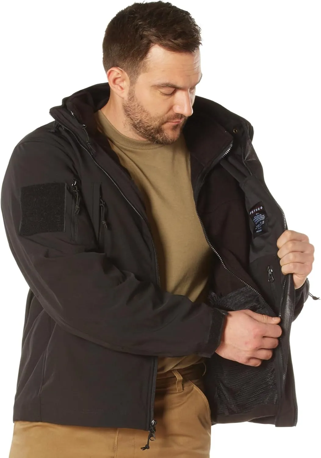 Rothco 3-in-1 Spec Ops Soft Shell Jacket - Ultimate Weather Defense with Removable Fleece Liner