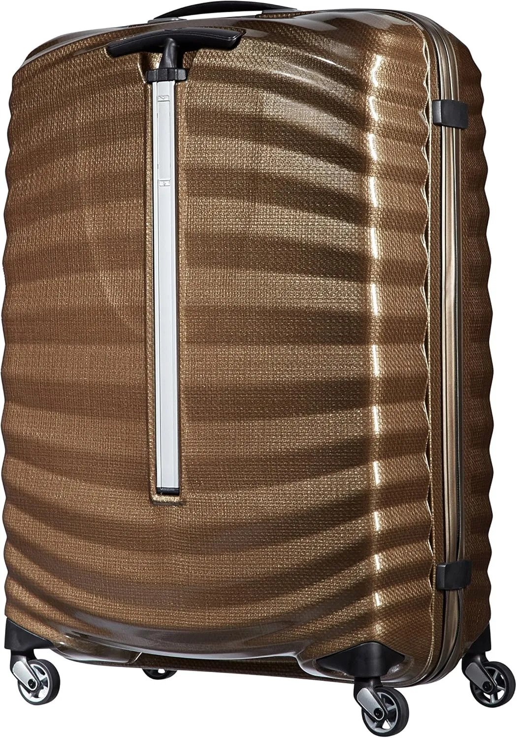 Samsonite Lite-Shock Suitcase, 75 cm, 98.5 Liters, Sand