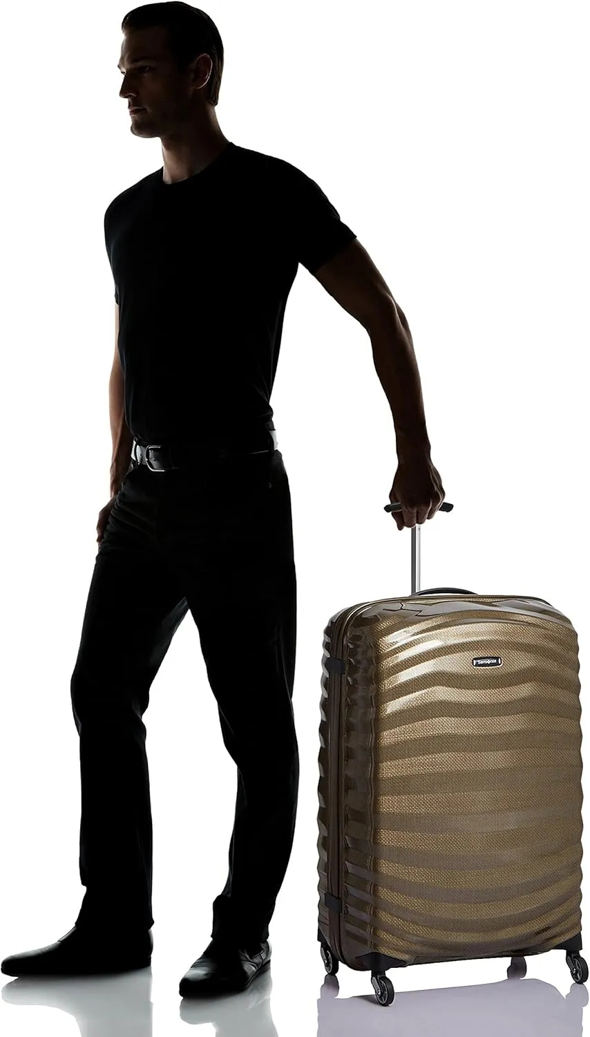 Samsonite Lite-Shock Suitcase, 75 cm, 98.5 Liters, Sand