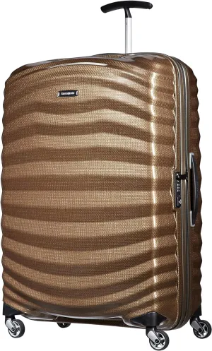 Samsonite Lite-Shock Suitcase, 75 cm, 98.5 Liters, Sand