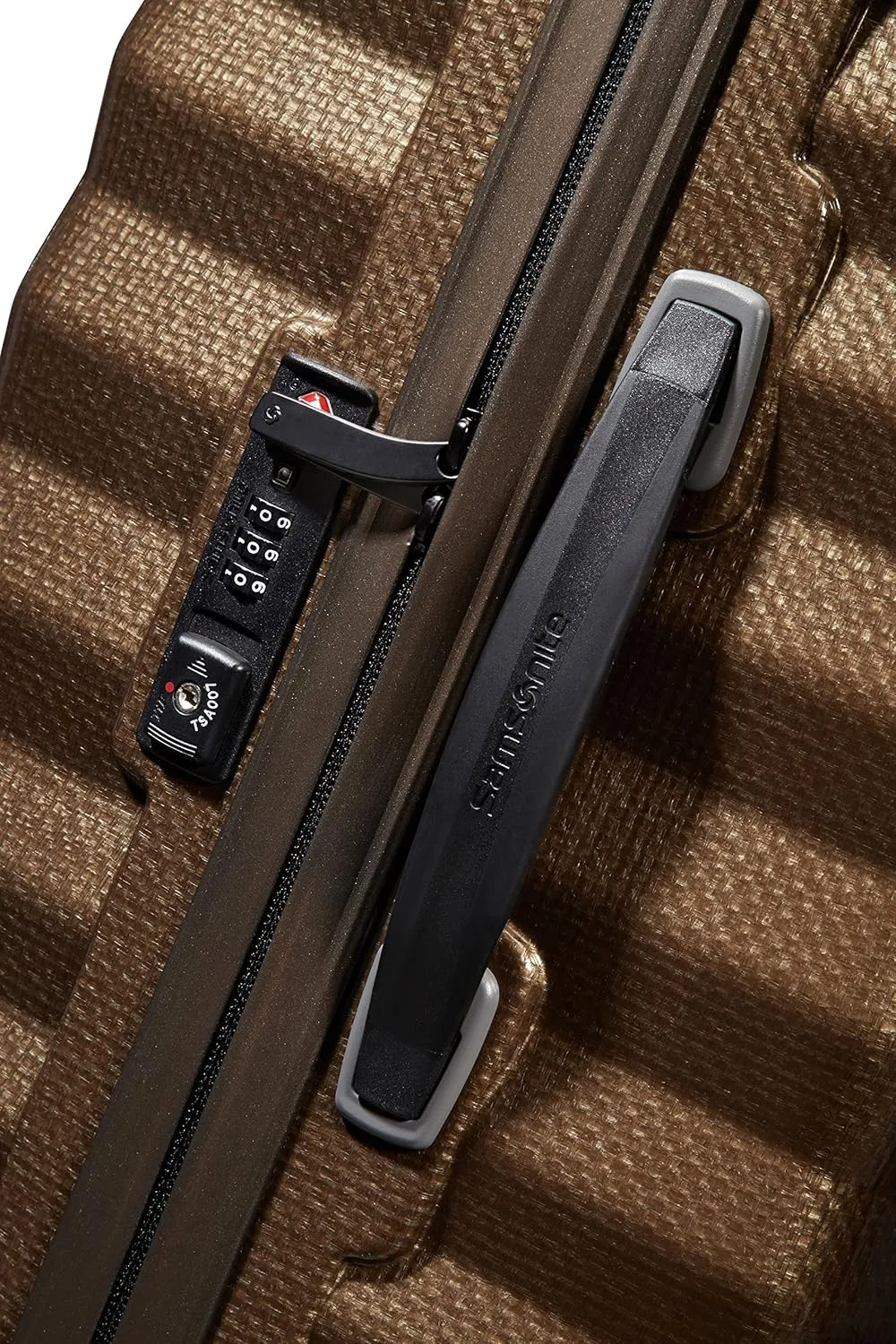 Samsonite Lite-Shock Suitcase, 75 cm, 98.5 Liters, Sand