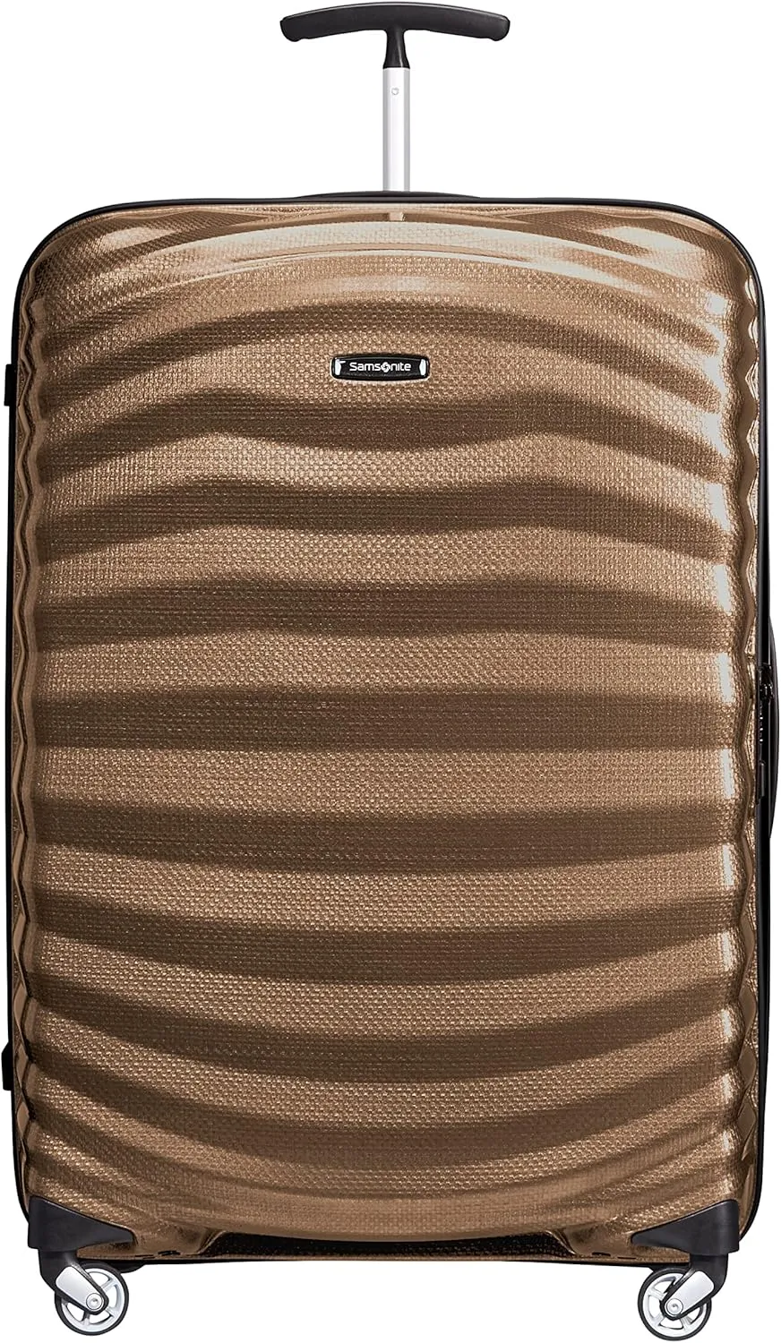 Samsonite Lite-Shock Suitcase, 75 cm, 98.5 Liters, Sand