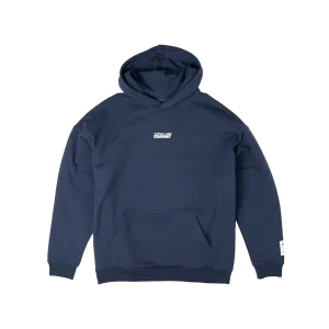 Scramble Puff Print Hoody - Blue