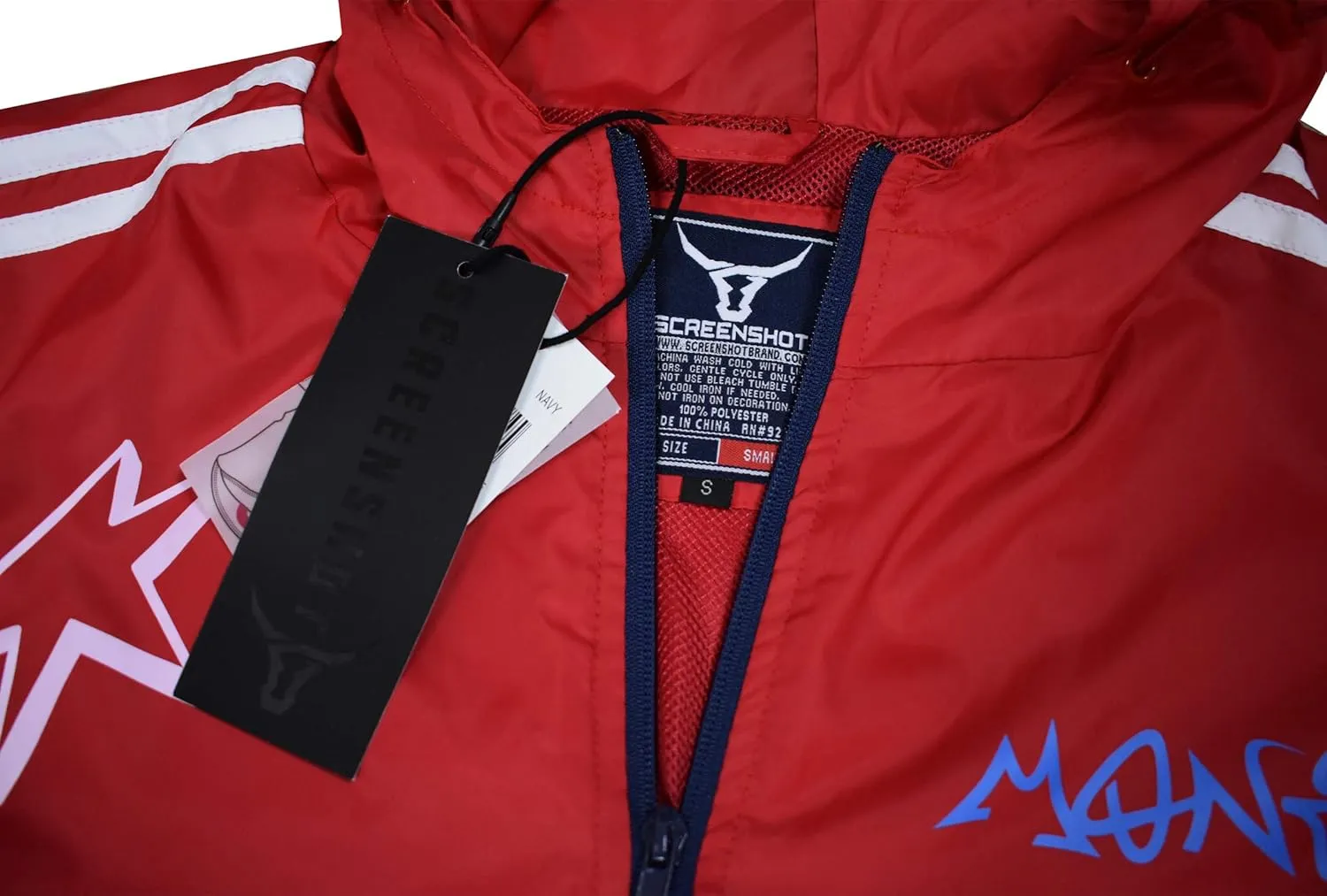 Screenshotbrand Military Patch Light Weight Bomber Jacket