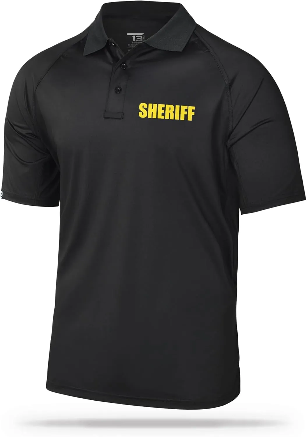 Sheriff Performance Polo | Polyester for Odor Free, Moisture-Wicking Quick Dry Comfort. Ideal for Law Enforcement.