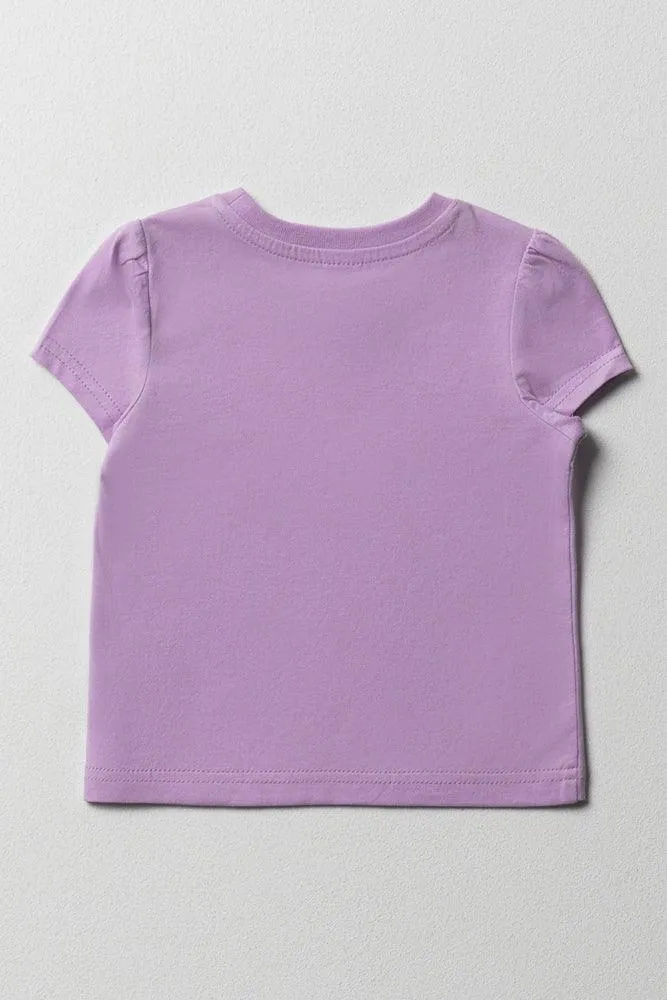 Short Sleeve T-Shirt Purple