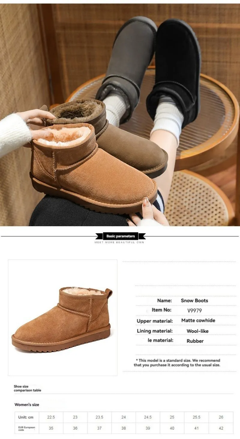 SOLDIER - Plush and Thick Snow Boots- King Stone Brothers and Co™️