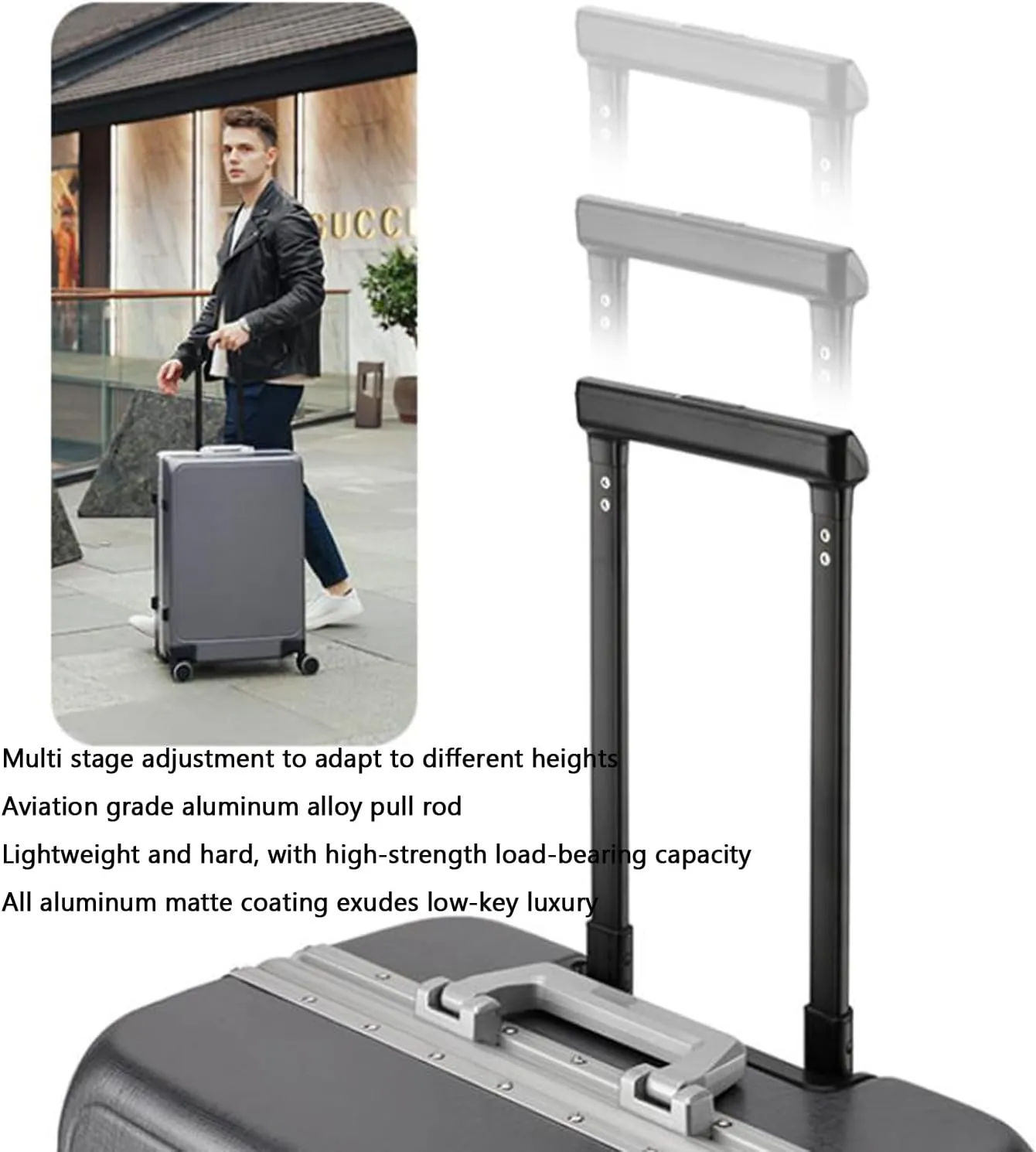 Suitcase Hard Shell Suitcase Lightweight TSA Approved Hard Shell Large Suitcase,1,22in