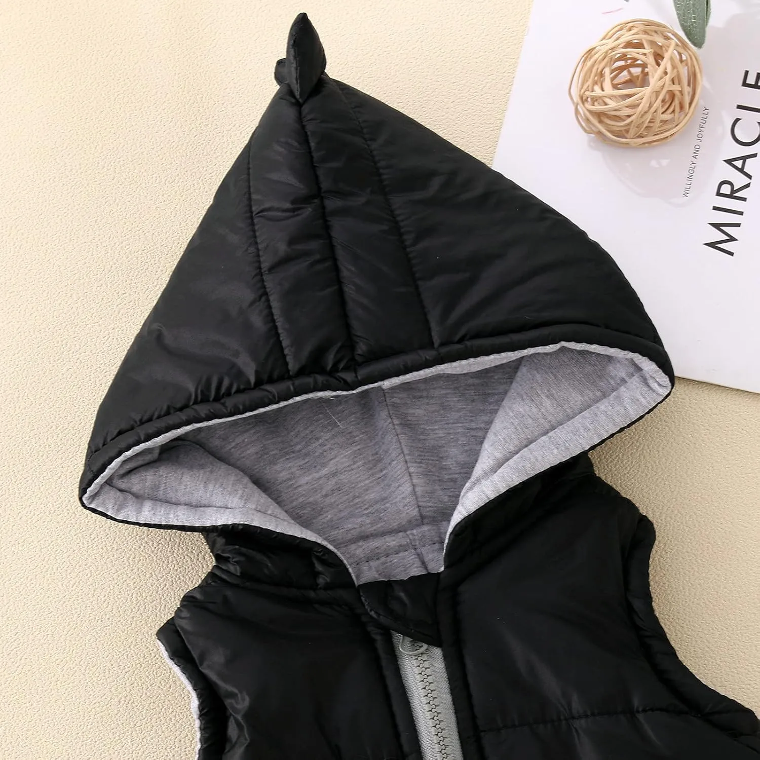 Toddler Kids Baby Boys Girls Winter Warm Solid Dinosaur Padded Vest Outerwear Baby Boy Winter Coat 12 Months