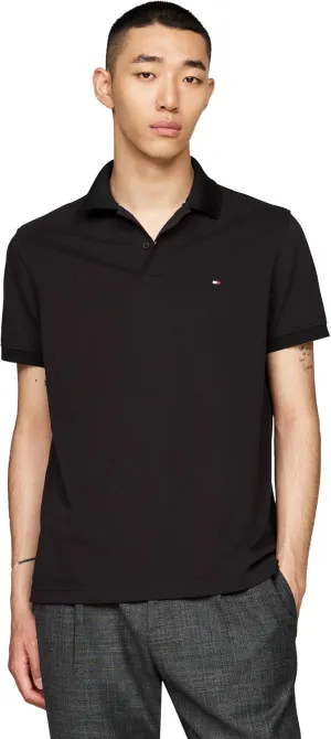 Tommy Hilfiger Men's Short Sleeve Casual Dri Polo Shirts in Regular Fit with Moisture Wicking and Stretch