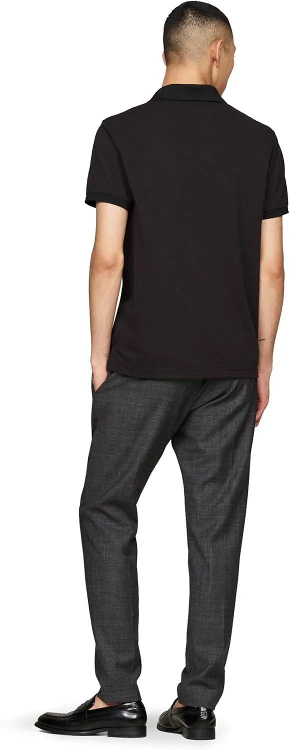 Tommy Hilfiger Men's Short Sleeve Casual Dri Polo Shirts in Regular Fit with Moisture Wicking and Stretch