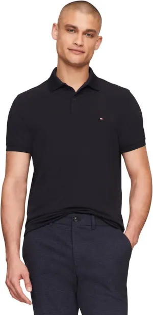 Tommy Hilfiger Men's Short Sleeve Casual Dri Polo Shirts in Regular Fit with Moisture Wicking and Stretch
