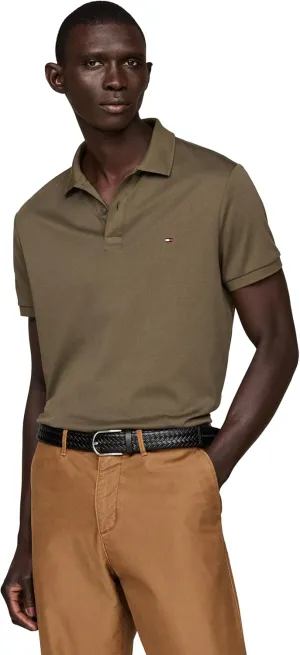 Tommy Hilfiger Men's Short Sleeve Casual Polo Shirts in Regular Fit with Liquid Cotton