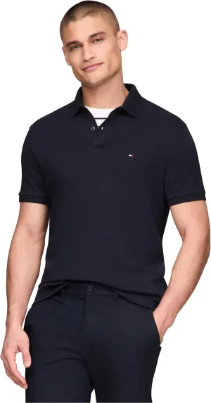 Tommy Hilfiger Men's Short Sleeve Casual Polo Shirts in Regular Fit with Liquid Cotton