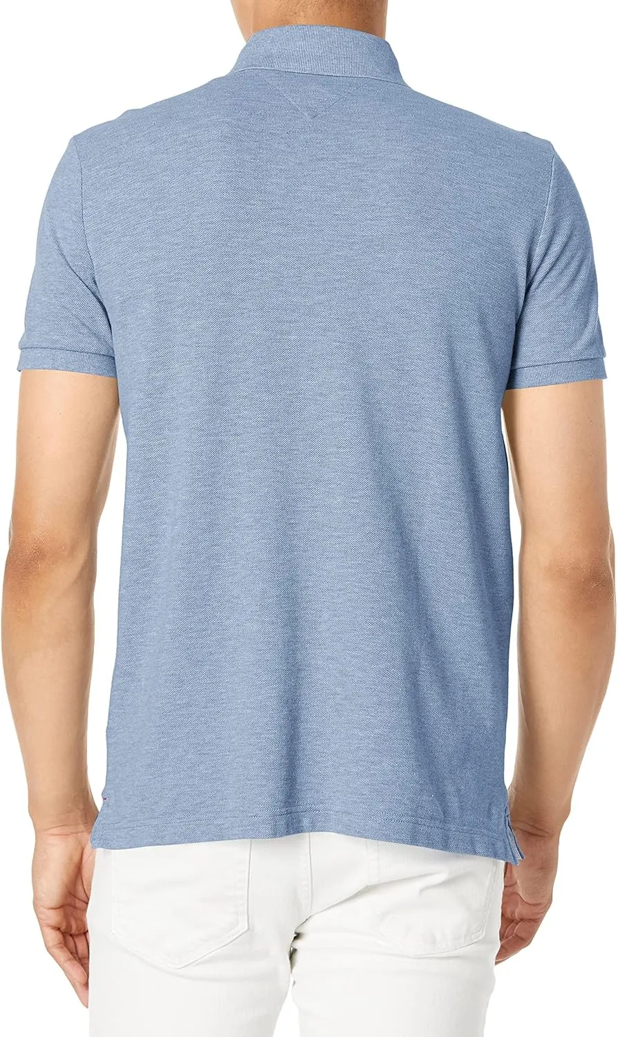 Tommy Hilfiger Men's Short Sleeve Cotton Pique Polo Shirt in Regular Fit