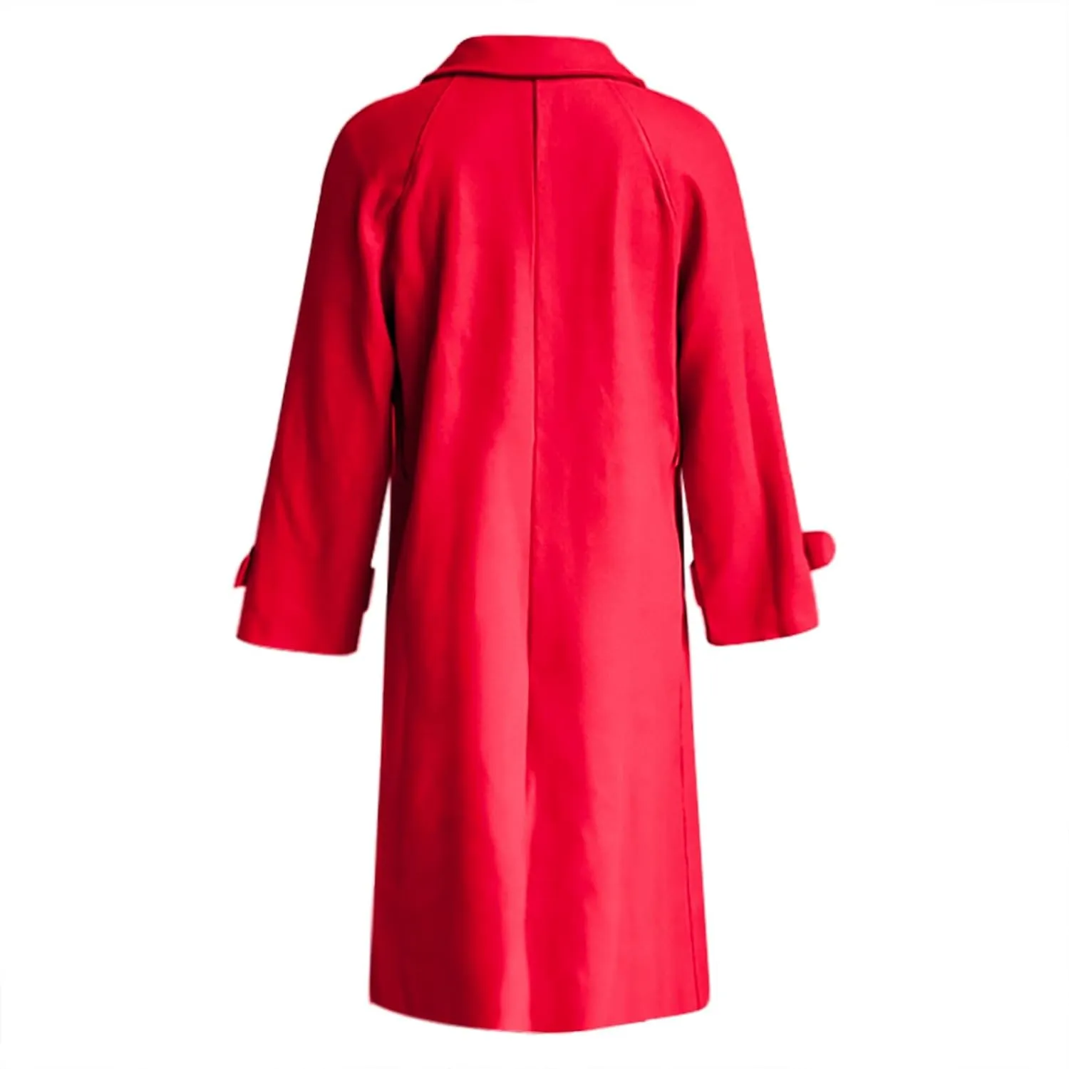 Trench Coat Sleeve Casual Fuzzy Jacket Loose Fitting Warm Winter Outwear Fashion Lapel Jacket Hooded Trench Coat