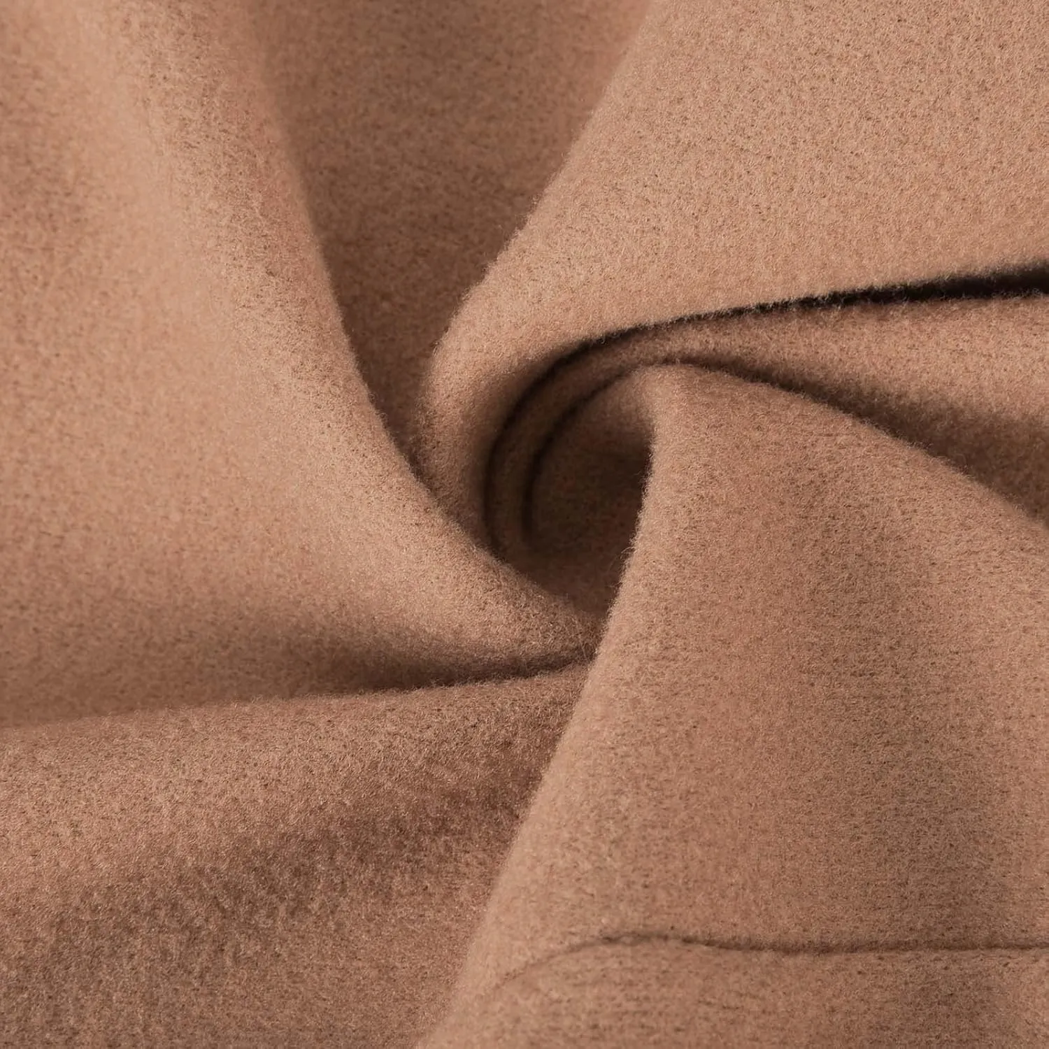 Trench Coats for Women 2024 Trendy Single Breasted Office Overcoats Notched Lapel Collar Wool Blend Pea Coat