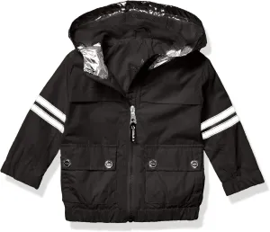 URBAN REPUBLIC Girls Printed Faux Leather Jacket