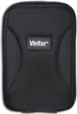 Vivitar HSC4 Hard Shell Carrying Case for Cameras - Medium (Black)