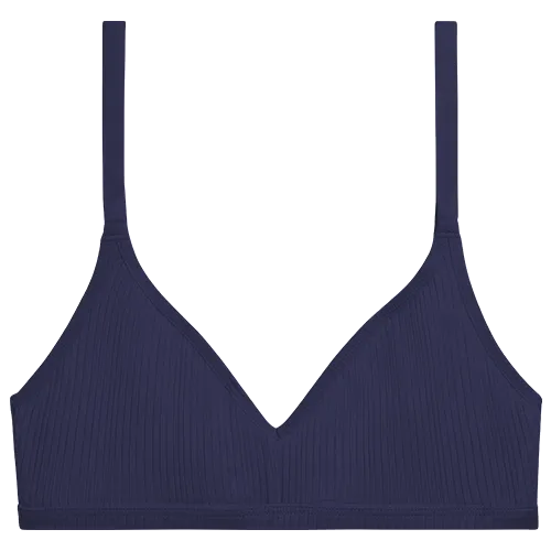 Whipped Non-Wire Bra in Navy