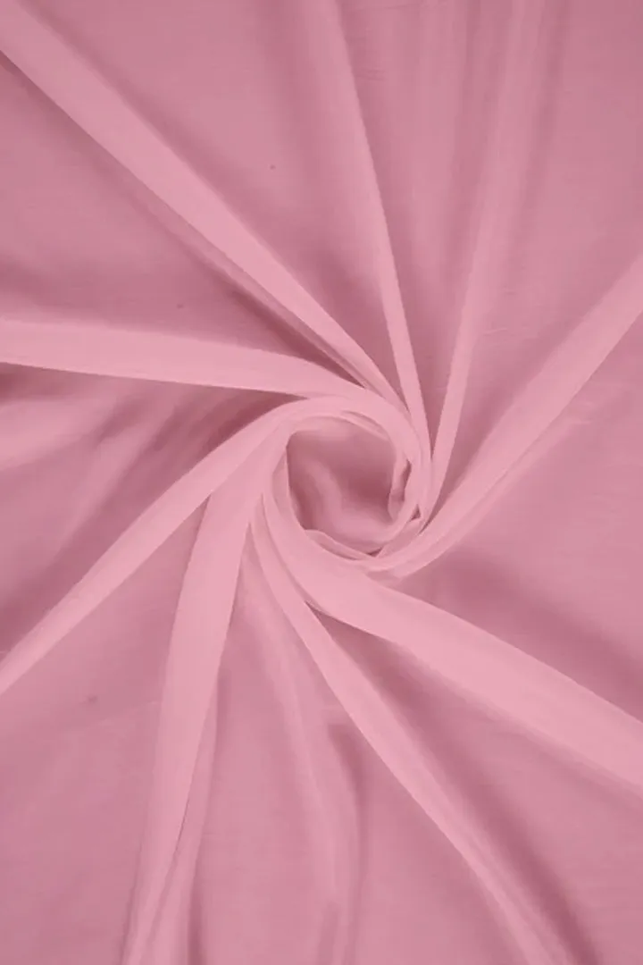 White Dyeable Crepe Silk